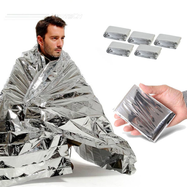 Demonstration of Oripower-Emergency-Survival-Thermal-Insulation-Blanket