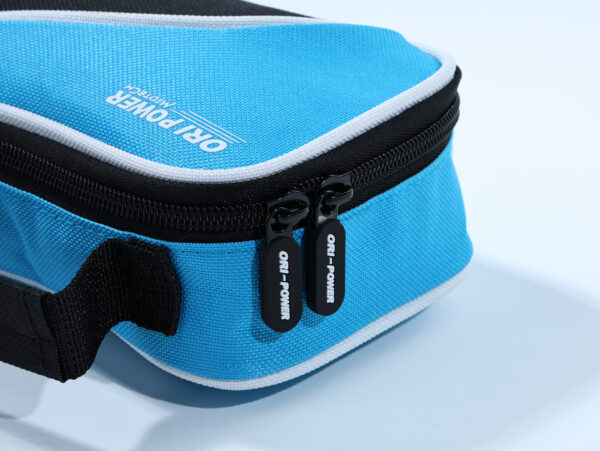 Práctico botiquín de primeros auxilios azul nailon - Imagen 2