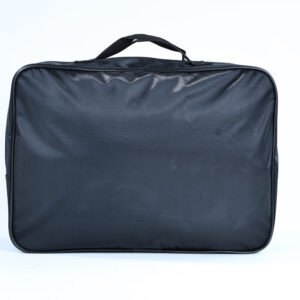 Red and black emergency kit bag labeled 'Road Side Emergency Kit' for roadside assistance needs.
